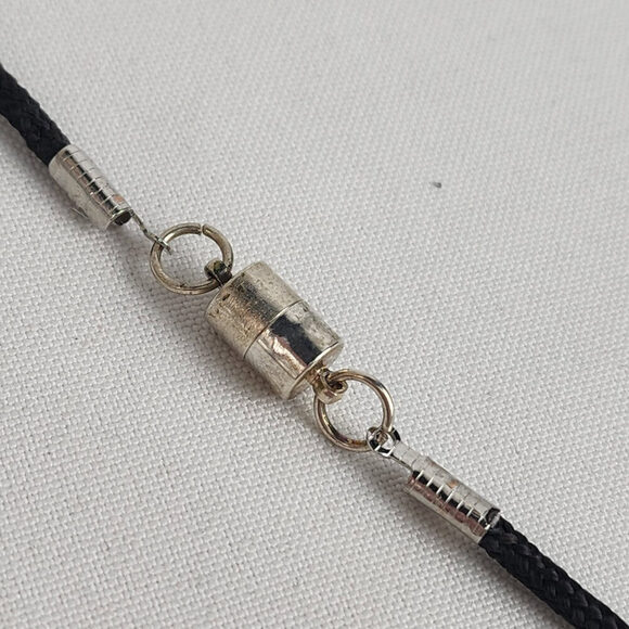 Vintage Silverware Pendant Chord Necklace - Picture 5 of 8